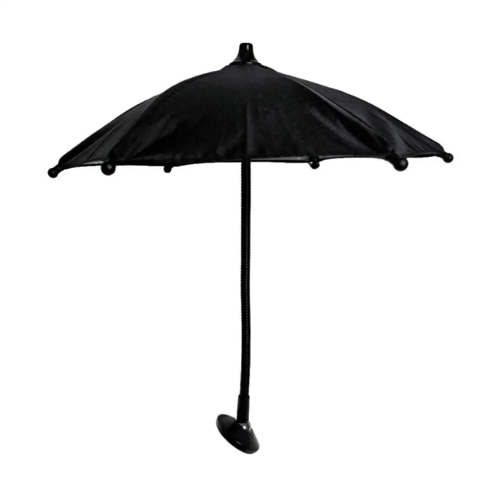 Magnetischer Handy - Schirm für iPhone  15, 14 13, 12 Pro, Pro Max - Blendfreier Sonnenschutz mit 360 Grad Drehung - Mini - Schirmhalterung mit 360 Grad